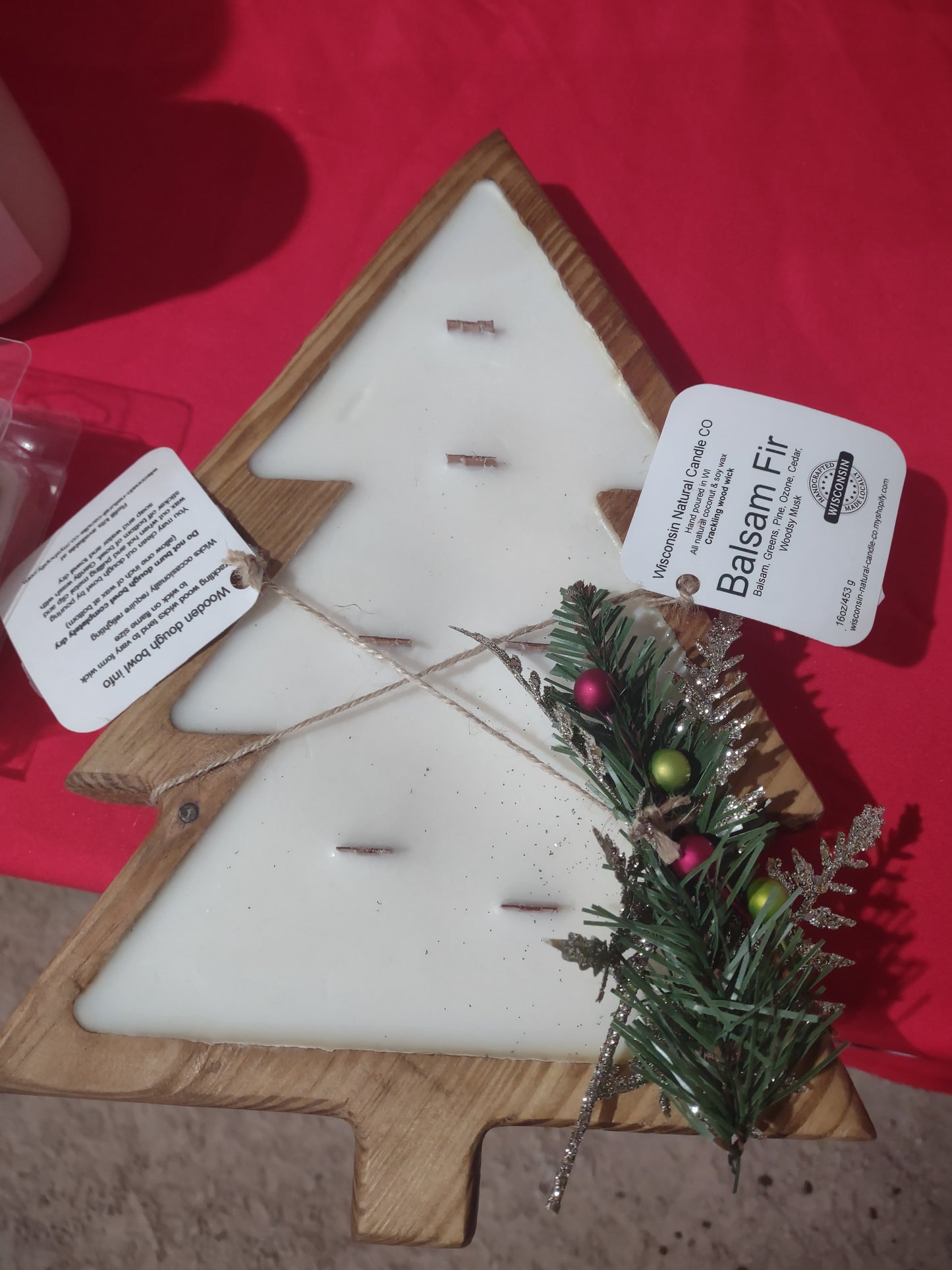 Christmas tree dough bowl