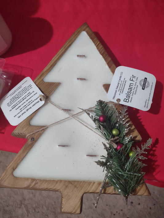 Christmas tree dough bowl