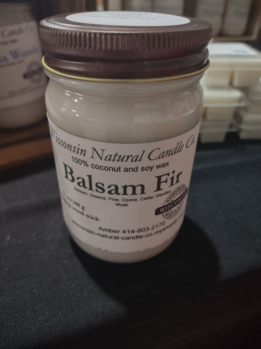 Balsam fir 12 ounce candle