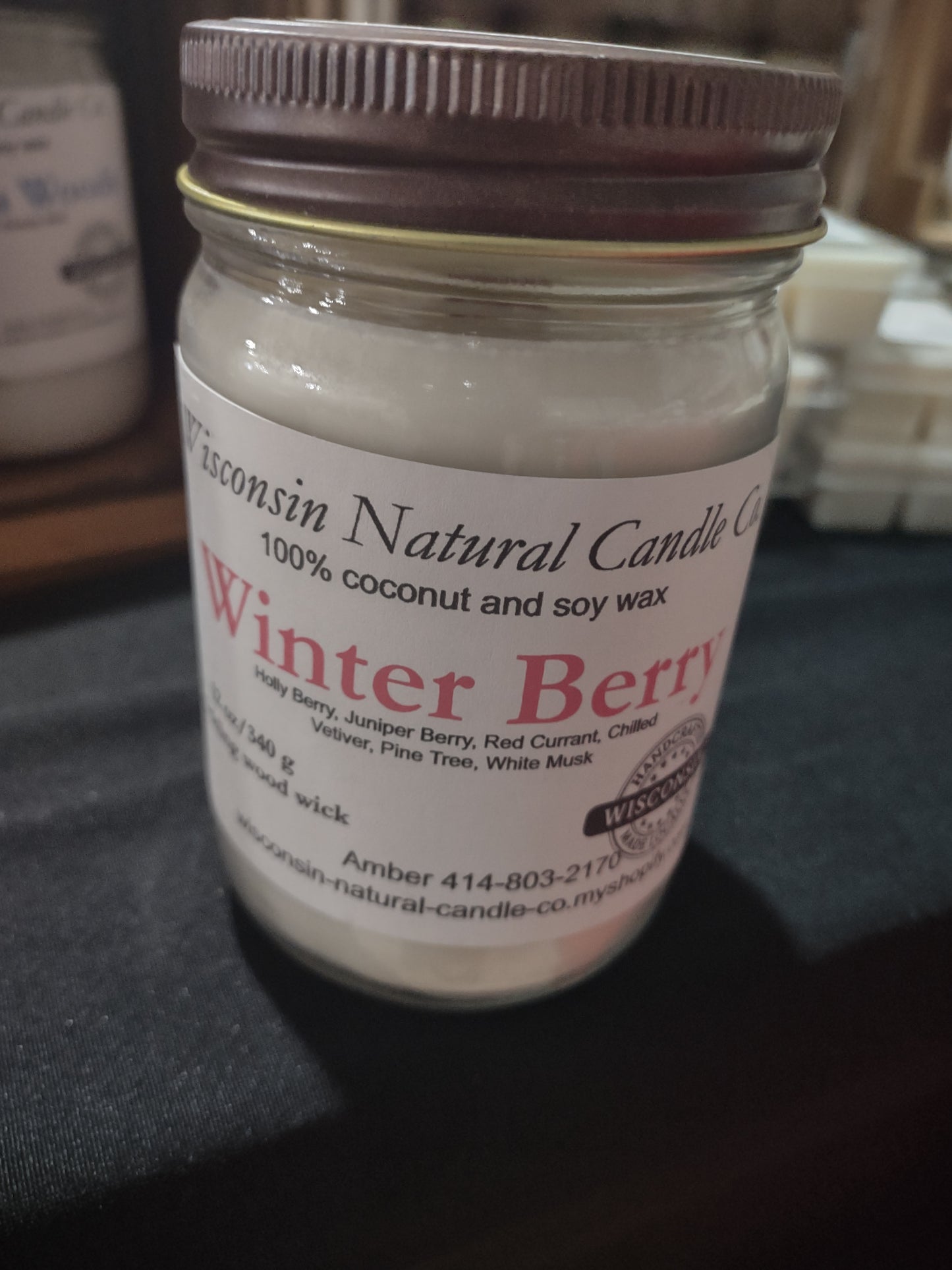 Winter Berry 12 ounce candle