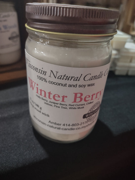 Winter Berry 12 ounce candle