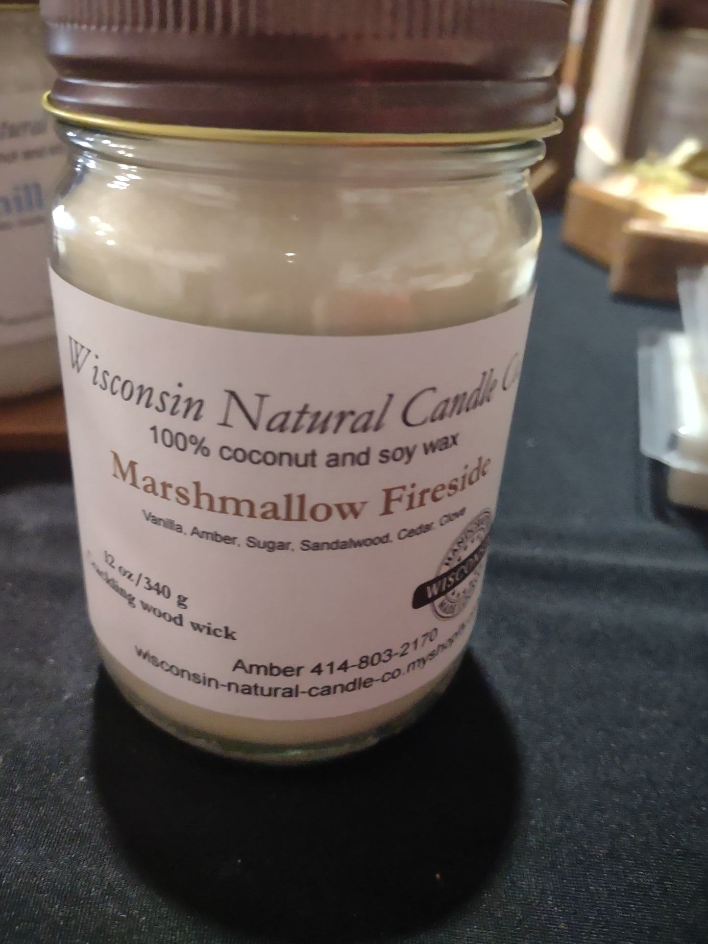 Marshmallow Fireside 12 oz candle