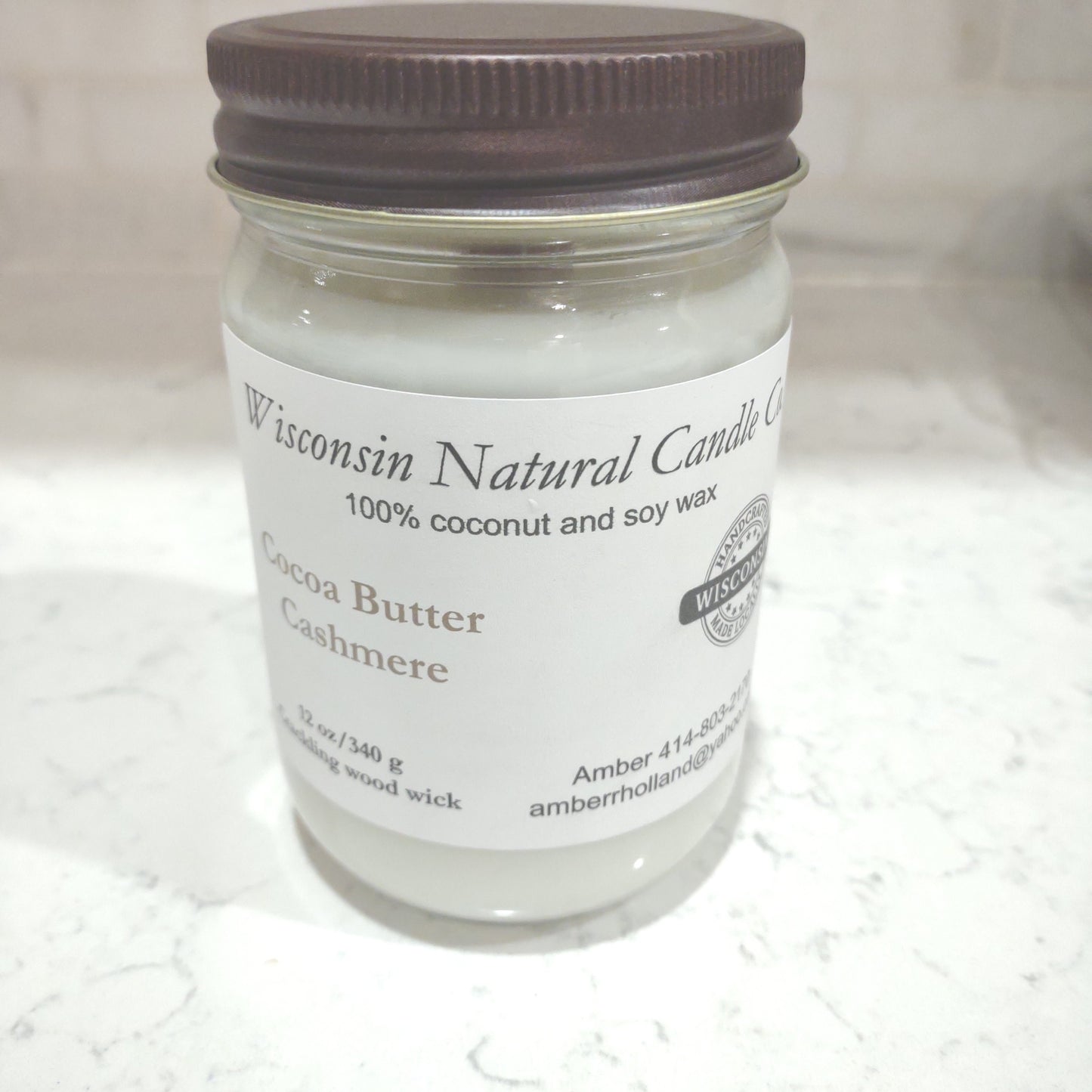 Cocoa Butter Cashmere 12 oz candle