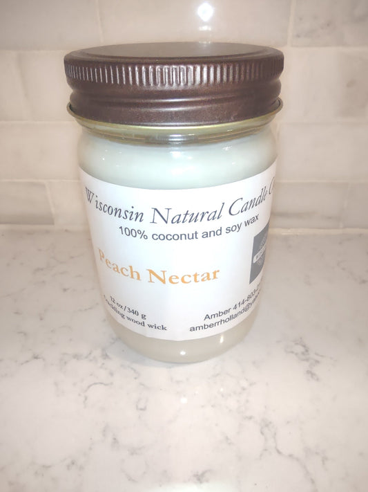 Peach Nectar 12 oz candle